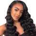 Loose Wave Hair HD Transparent Lace Front Wig