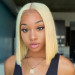 Bob Wig Blonde Hair Color