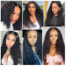Middle Part Curly Wigs Review