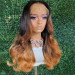 ombre lace front wig