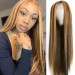 piano color lace part wig