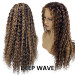 piano colored wig deep wave hair