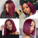 1B/99J colored lace bob wig