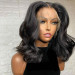 Short Bob Body Wave Wig Lace Front Wigs 100% Human Hair For Women