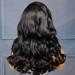 special wavy glueless wig