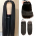 Straight Hair Bundles With Closure