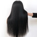 Bone Straight Human Hair Lace Front Wigs