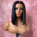 Ready To Go Wig Short Straight Hair Bob Invisible Lace Gluless Wig