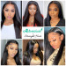 straight closure wig for women