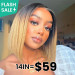striaght hair T1B 27 ombre color bob wig