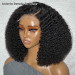 Super Full Afro Kinky Curly Closure Wigs Human Hair (2)