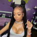 synthetic full lace wig