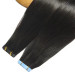 straight human hair tape ins