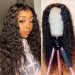 Water Wave Hair Lace Part Wig