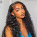 Water Wave Human Hair HD Invisible Lace Front Wigs