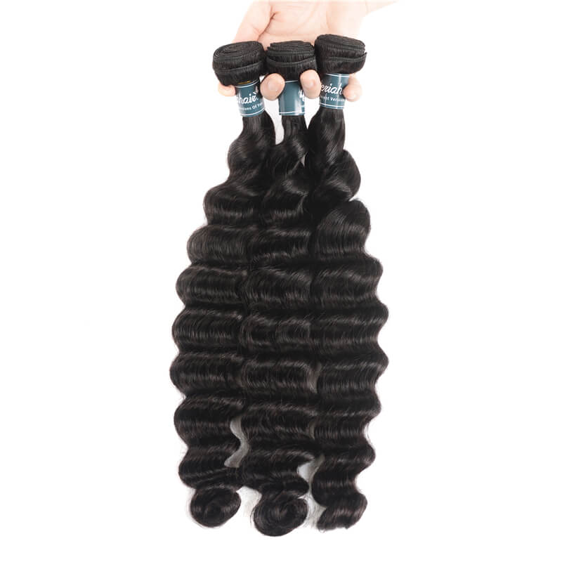 Top Selling Brazilian Virgin Human Hair Loose Deep Wave 3 Bundles