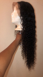 This wig is amazing. Its an 24inch deep wave 