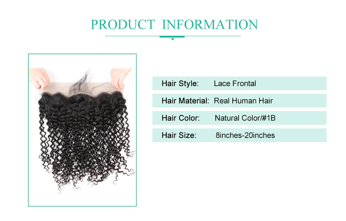 curly lace frontal