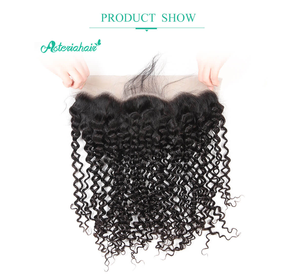 kinky curly lace frontal
