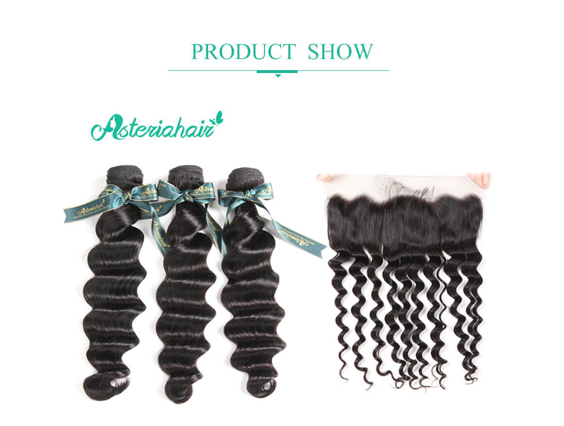 3 bundles with frontal