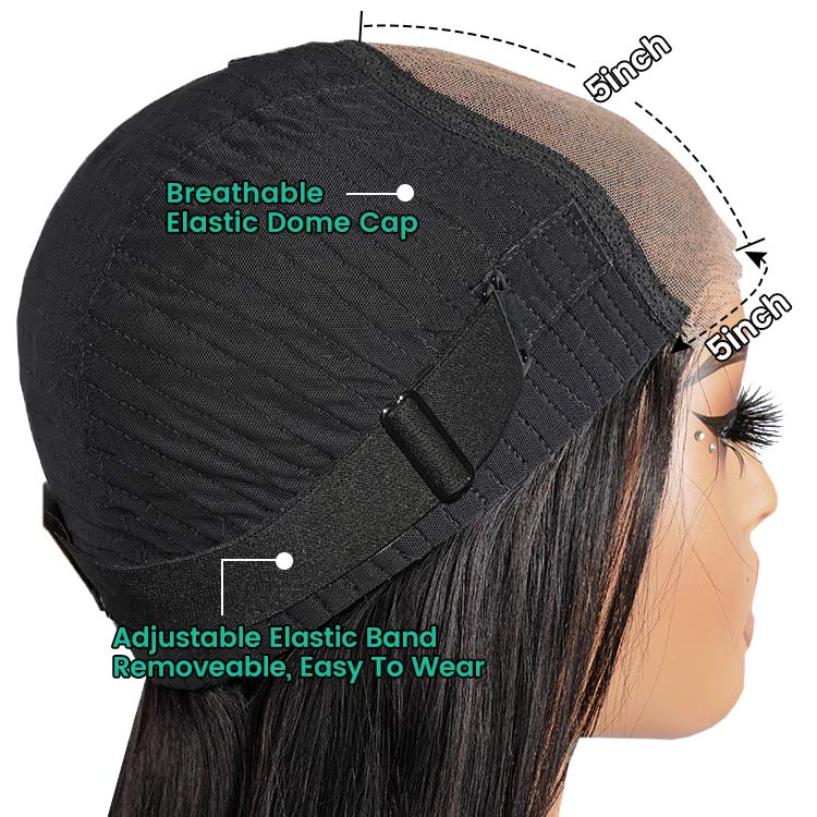 5x5 ready to wear wig