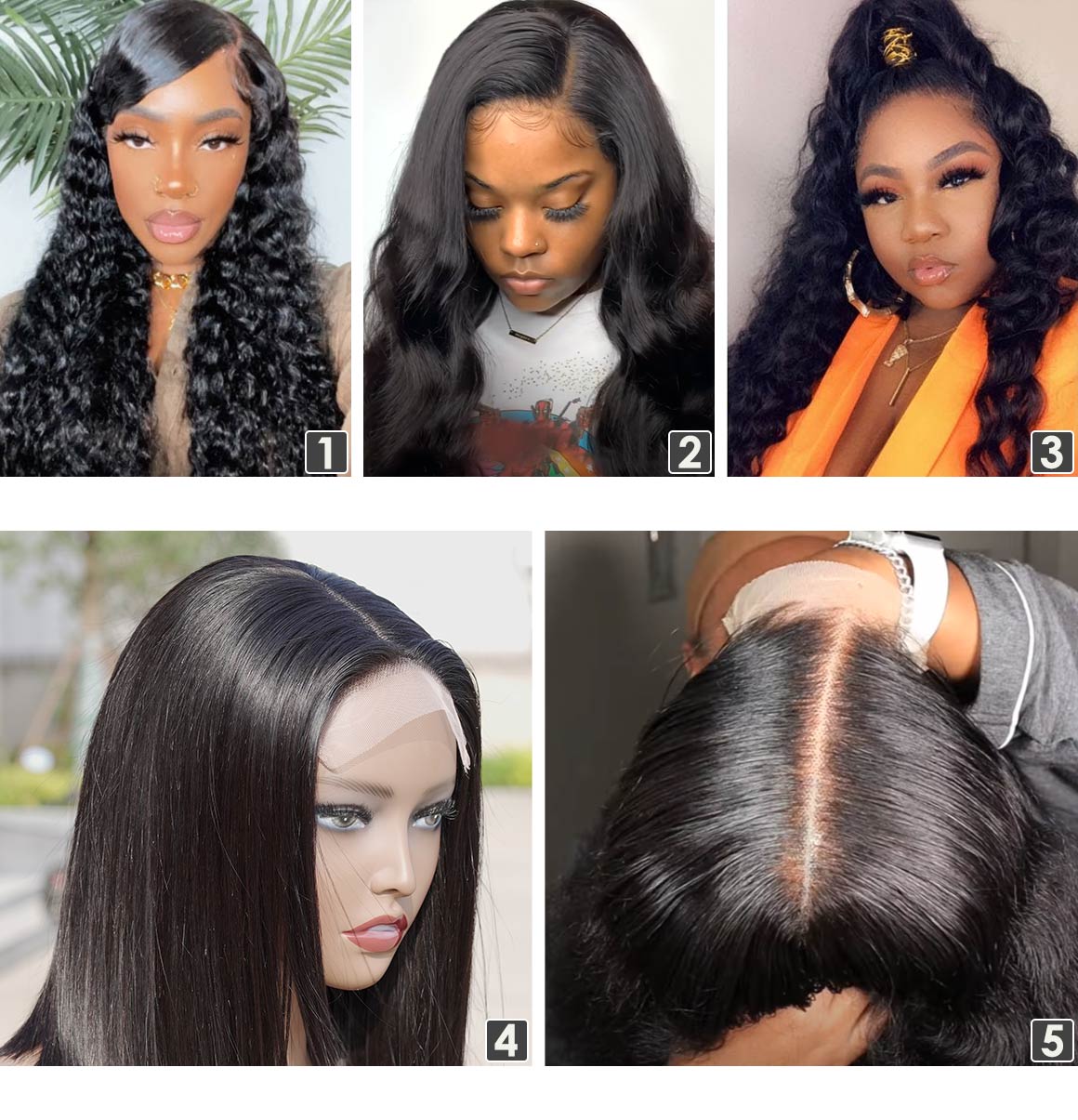 Hairstyles with 6x6 closure wig