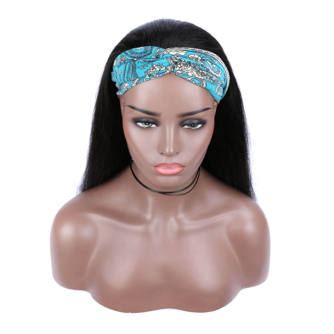 half wig with headband