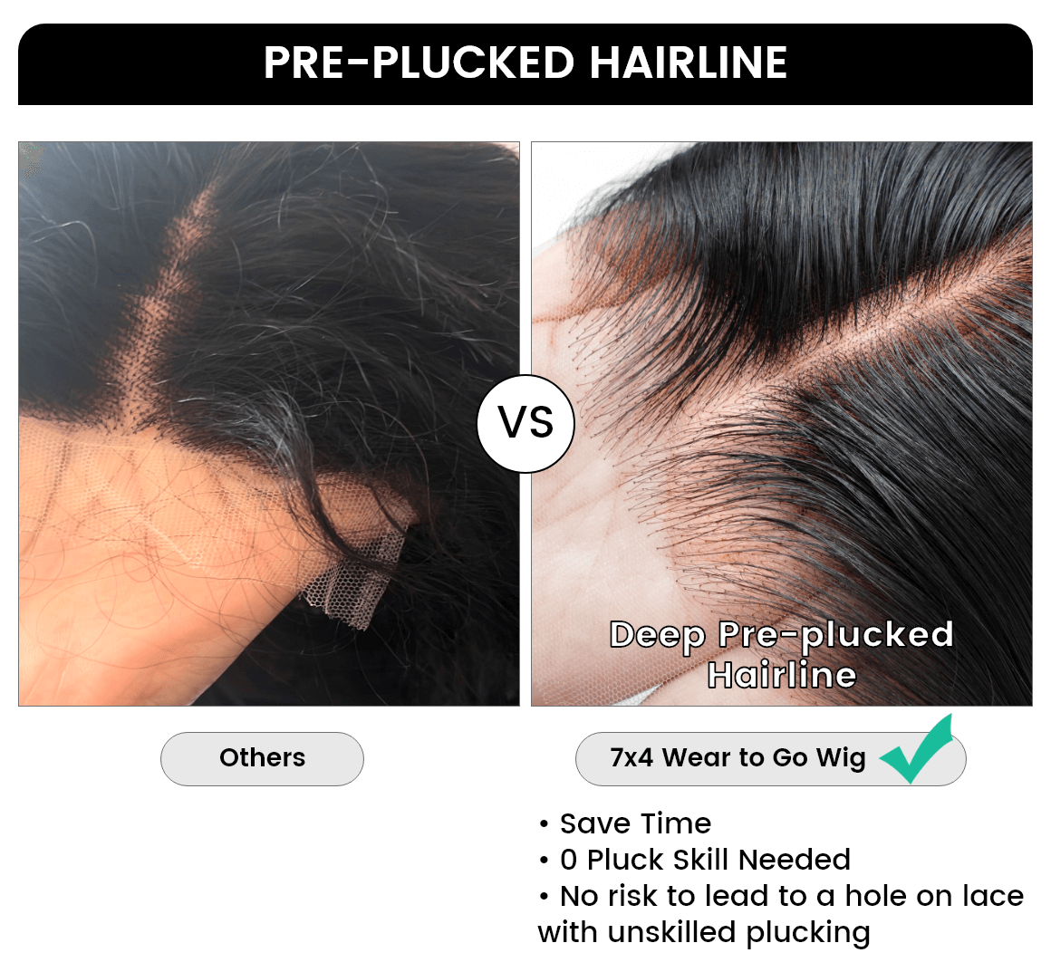pre-plucked